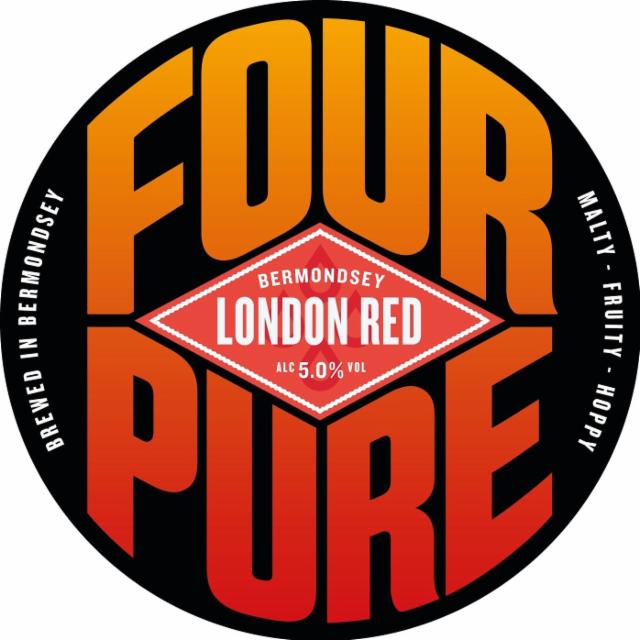 British Red 5.0%, Fourpure Brewing Co., England