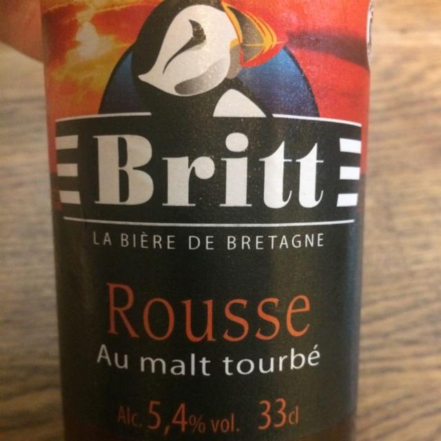 Britt Rousse 5.4%, SAS Brasserie De Bretagne (B2B), France