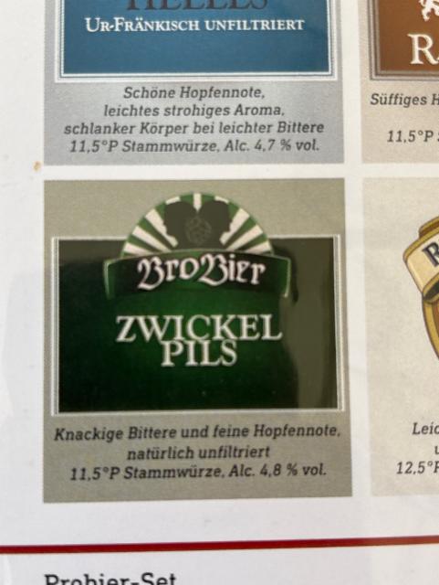 Brobier Zwickel Pils 4.8%, BroBier UG, Germany