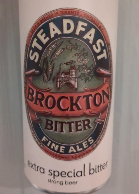 Brockton Bitter, Steadfast Brewing Co.