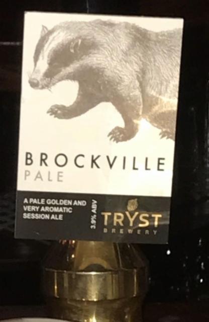 Brockville Pale 3.9%, Tryst Brewery, Scotland
