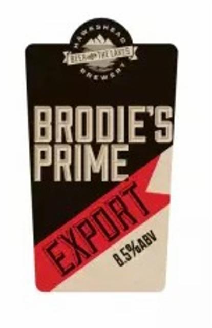 Brodie's Prime Export 8.5%, Hawkshead Brewery, England