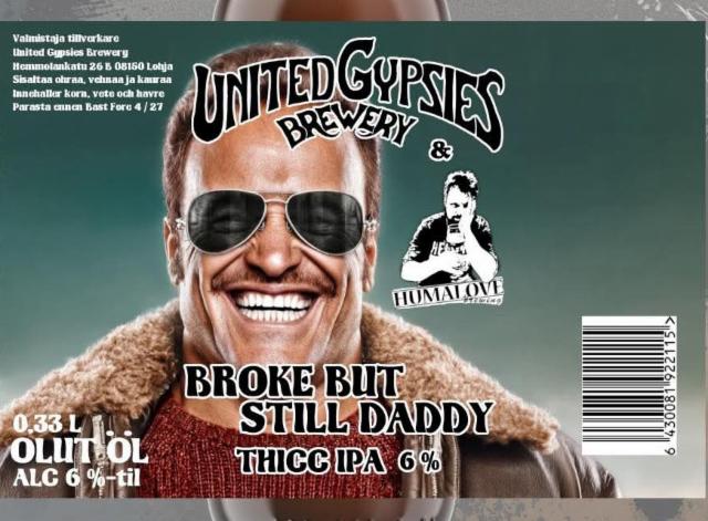 Broke But Still Daddy 6.0%, Humalove Brewing, Finland