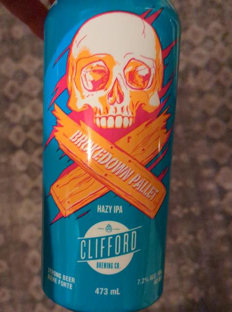 Brokedown Pallet 7.2%, Clifford Brewing, Canada