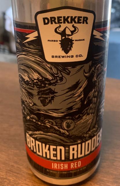 Broken Rudder 5.5%, Drekker Brewing Company, United States
