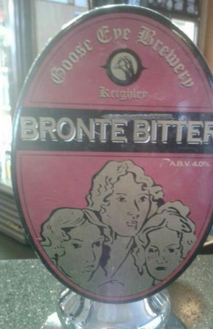 Bronte Bitter 4.0%, Goose Eye Brewery, England