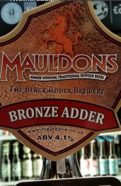 Bronze Adder 4.1%, Mauldons, England