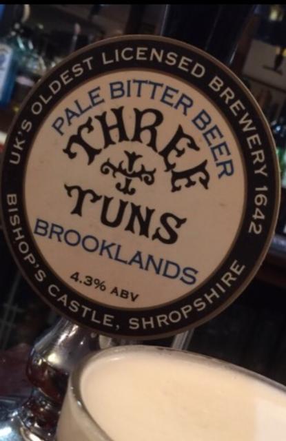 Brooklands 4.3%, Three Tuns Brewery, England