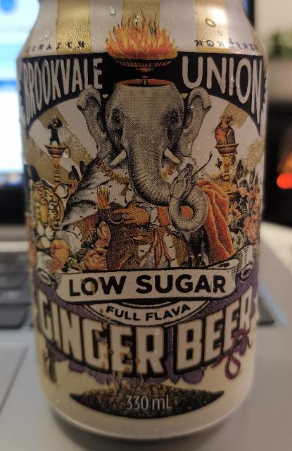 Brookvale Union Low Sugar Ginger Beer 4.0%, Brookvale Union, Australia