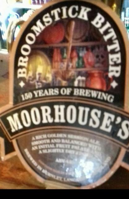 Broomstick Bitter 4.0%, Moorhouse's Brewery, England