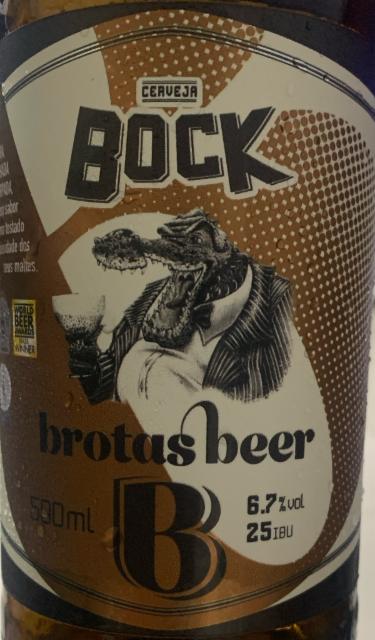 Brotas Bock 6.7%, Brotas beer, Brazil