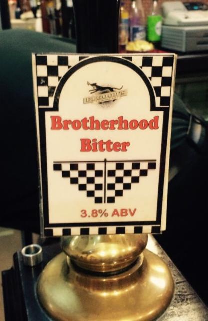 Brotherhood Bitter 3.8%, Elgood's Brewery, England