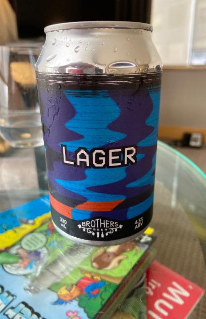 Brothers Lager 4.5%, Brothers Beer, New Zealand