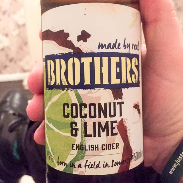 Coconut & Lime English Cider 4.0%, Brothers Cider, England