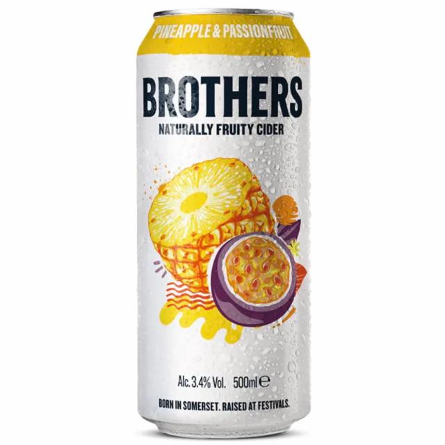 Brothers Pineapple & Passionfruit Cider, Brothers Cider
