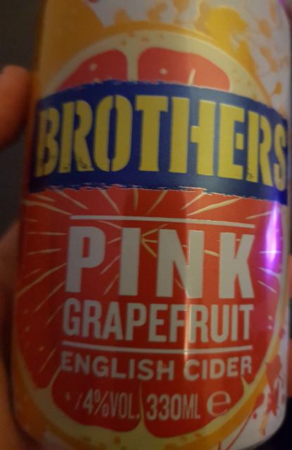 Pink Grapefruit English Cider 4.0%, Brothers Cider, England