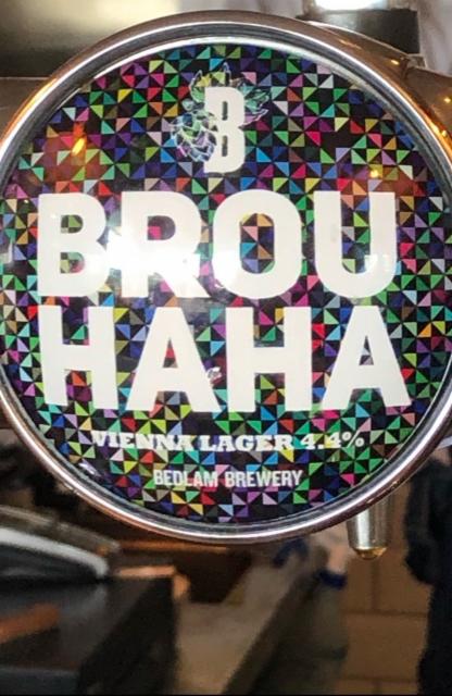 Brou Ha Ha 4.4%, Bedlam Brewery, England