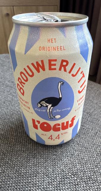 Brouwerij'Tij L'oeuf 4.4%, Brouwerij 't IJ, Netherlands