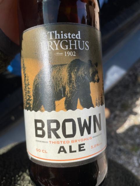 Brown Ale 5.0%, Thisted Bryghus, Denmark
