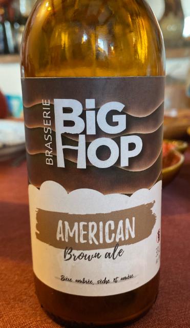 Brown ale 6.0%, Brasserie Big Hop, France