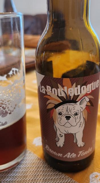 La Bouledogue Brown Ale Tonka 5.0%, La Bouledogue, France
