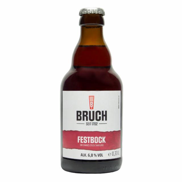 Bruch FestBock 6.8%, Brauerei G.A.Bruch, Germany