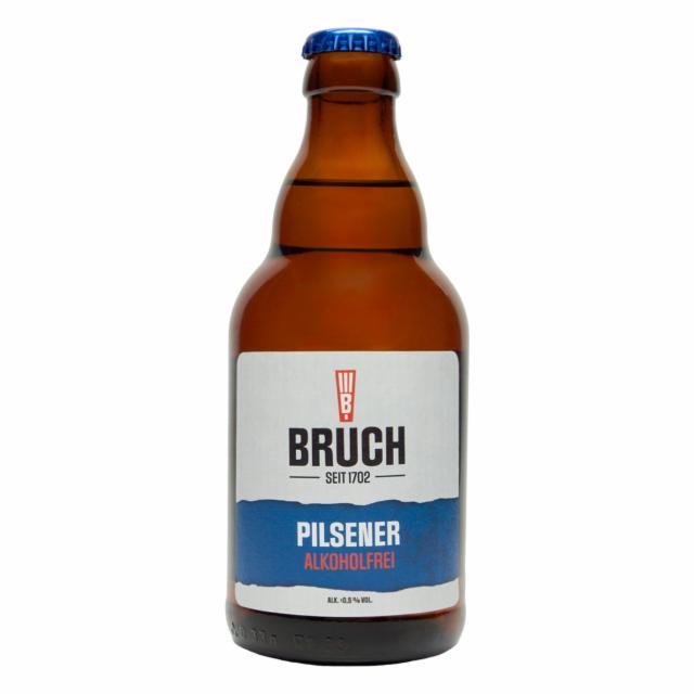 Bruch Pilsener Alkoholfrei 0.4%, Brauerei G.A.Bruch, Germany
