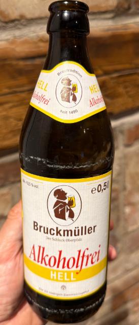 Bruckmüller Alkoholfrei HELL, Brauerei Bruckmüller