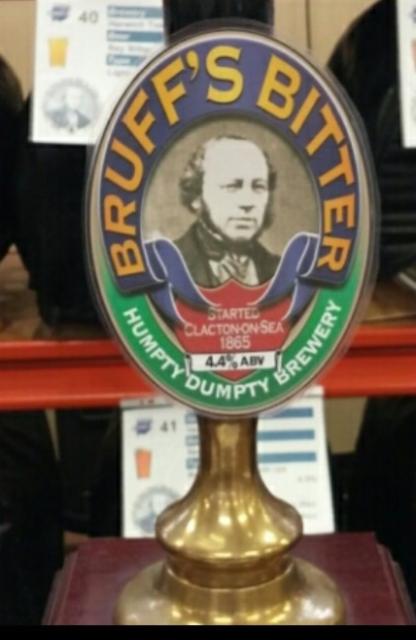 Bruff's Bitter 4.4%, Humpty Dumpty Brewery, England