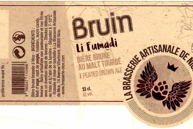 Bruin - Li Fumadi, La Brasserie Artisanale De Nice