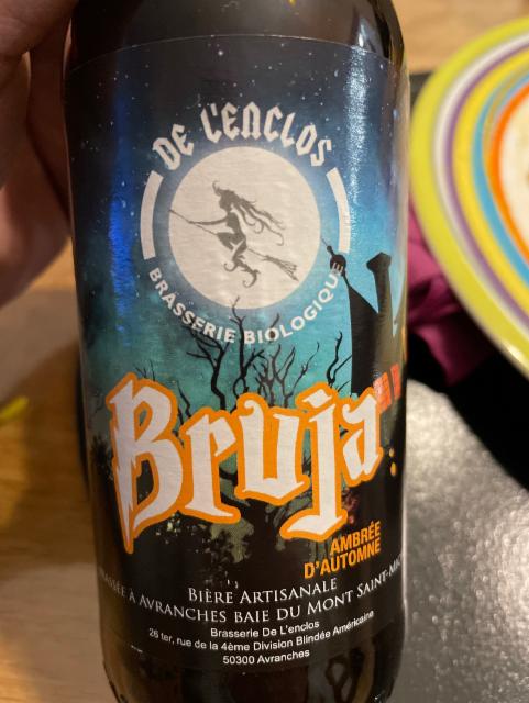 Bruja 6.2%, Brasserie De L'Enclos, France