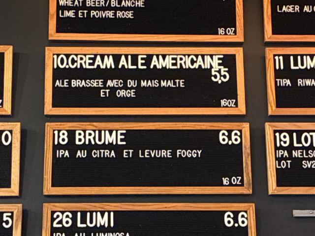 Brume 6.6%, BreWskey, Canada