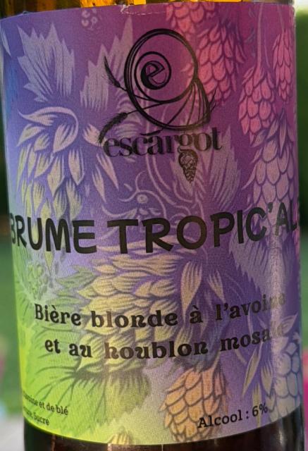 Brume 6.0%, Brasserie De L'Escargot - Bière Des Allobroges, France