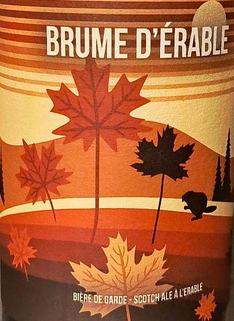 Brume D'Érable 5.0%, Commanderie De L'Érablière, France