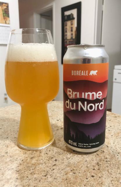 Brume Du Nord 6.8%, Boréale - Brasseurs du Nord, Canada