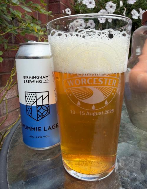 brummie lager 4.4%, Birmingham Brewing Company, England