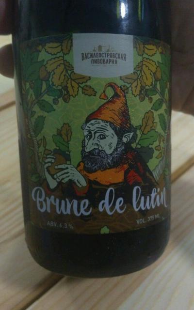 Brune de lutin, Vasileostrovskaya Brewery / Василеостровская Пивоварня