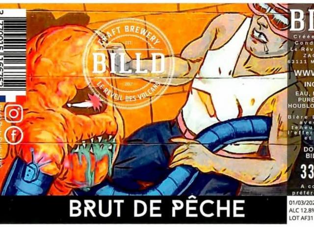 Brut De Pêche 12.8%, Brasserie Billd - Le Réveil Des Volcans (Auvernhata), France