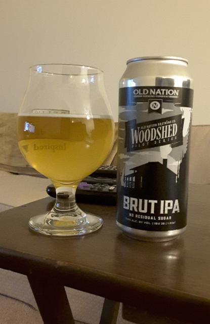 Old Nation Brut IPA 7.0%, Old Nation Brewing, United States