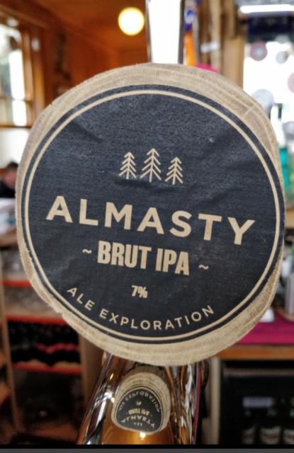 Almasty Brut IPA 7.0%, Almasty Brewing Co, England
