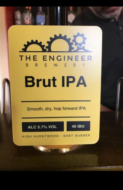Engineer Brut IPA 5.7%, Engineer Brewery, England