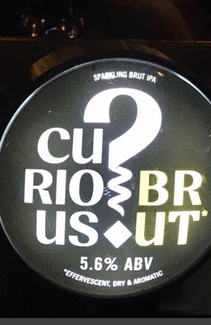 Curious Brut IPA 5.6%, Curious Brewery, England