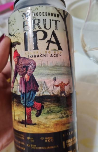 Brut Ipa 6.5%, Bodebrown, Brazil