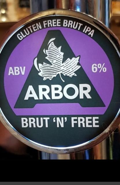Brut'N'Free 6.0%, Arbor Ales, England