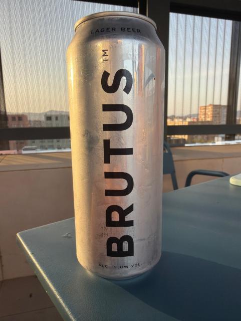 Brutus Lager Beer 5.0%, Mahou (Grupo Mahou-San Miguel), Spain