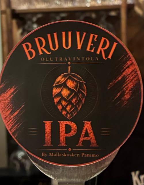 Bruuveri IPA 5.0%, Mallaskosken Panimo, Finland