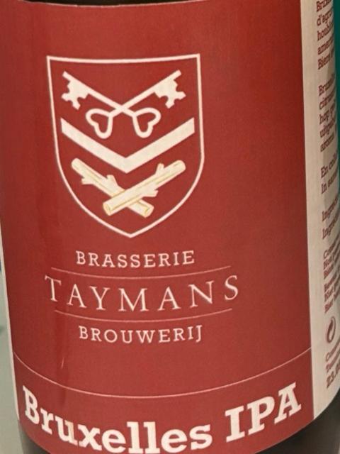 Bruxelles IPA 6.6%, Brasserie Taymans Brouwerij, Belgium