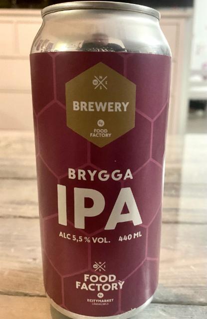 Brygga 5.5%, Food Factory Brewery by K-Citymarket Länsikeskus, Finland