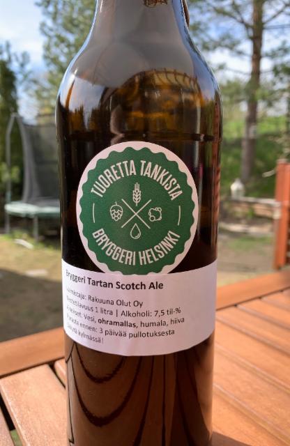 Tartan 7.5%, Helsinki Bryggeri Brewhouse (Royal Unibrew), Finland