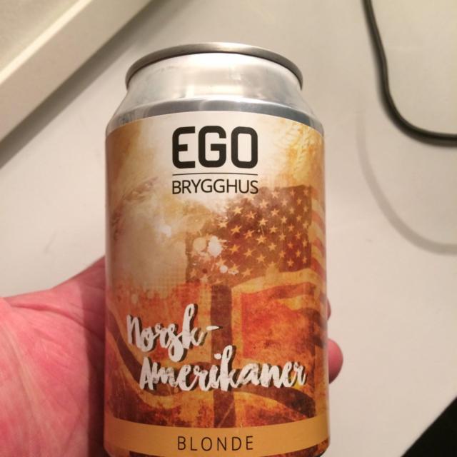 EGO Norsk-Amerikaner 4.7%, EGO Brygghus, Norway